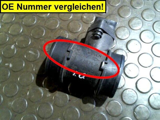 Foto: LUFTMASSENMESSER BOSCH eines Opel Corsa 1.0 12V
