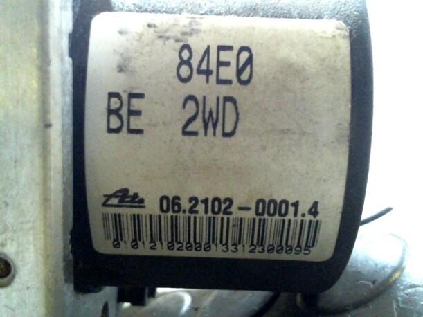 Foto: HAUPTBREMSAGGREGAT ABS eines Opel Agila 1.2 16 V