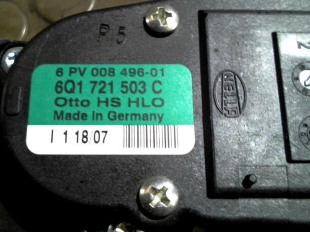 Foto: GASPEDAL eines VW Polo 1.4