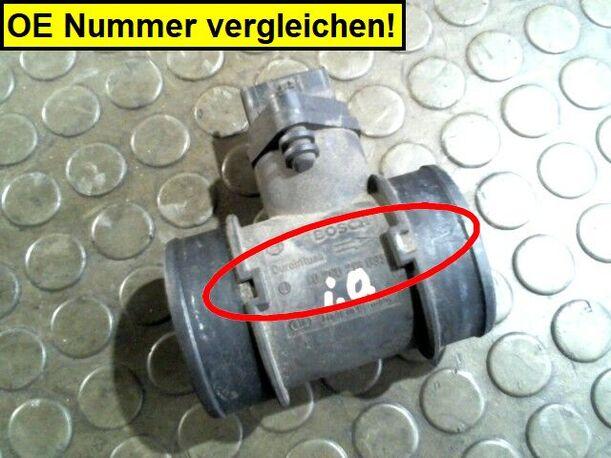 Foto: LUFTMASSENMESSER BOSCH eines Opel Corsa 1.0 12V
