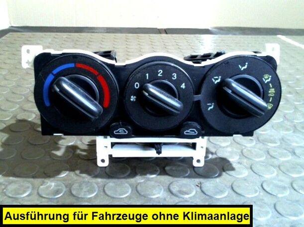 Foto: HEIZUNGSBETÄTIGUNG eines Hyundai Getz 1.1