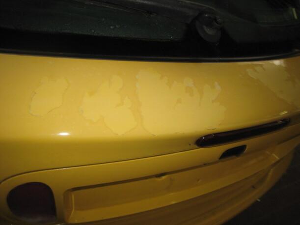 Foto: HECKDECKEL / HECKKLAPPE eines Renault Megane Coach 1.6e