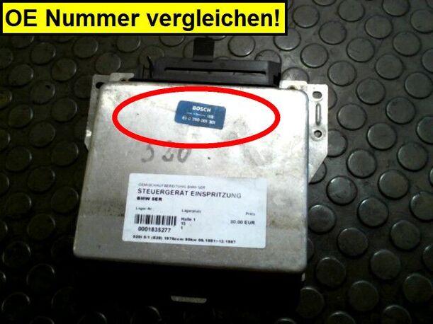 Foto: STEUERGERÄT EINSPRITZUNG eines BMW 520i