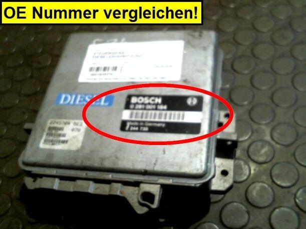 Foto: STEUERGERÄT DIESELEINSPRITZUNG eines BMW 525tds