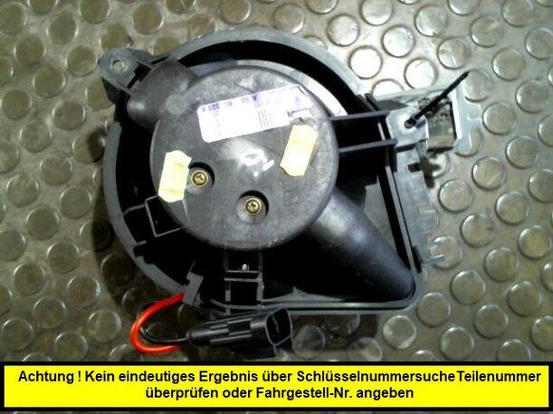 Foto: HEIZUNGSGEBLÄSE eines Renault Megane Scenic 1.6
