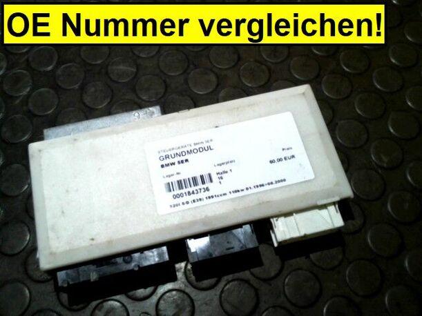 Foto: GRUNDMODUL eines BMW 520i