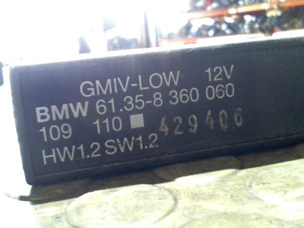 Foto: GRUNDMODUL eines BMW 316i