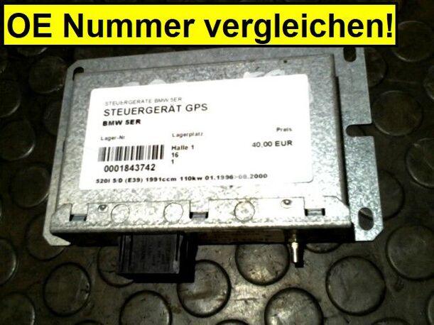 Foto: STEUERGERÄT GPS eines BMW 520i