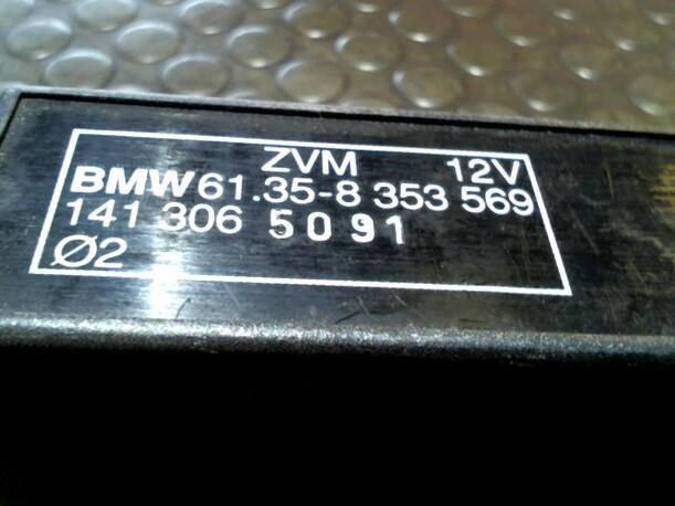 Foto: STEUERGERÄT ZV eines BMW 316i