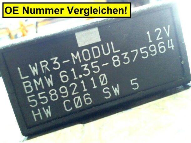 Foto: STEUERGERÄT LEUCHTWEITENREGULIERUNG eines BMW 520i