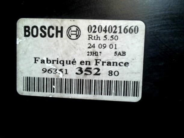 Foto: BREMSKRAFTVERSTÄRKER eines Citroen Xsara Picasso 1.8i CD