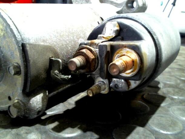 Foto: ANLASSER / STARTER eines Ford Mondeo Turnier 16V