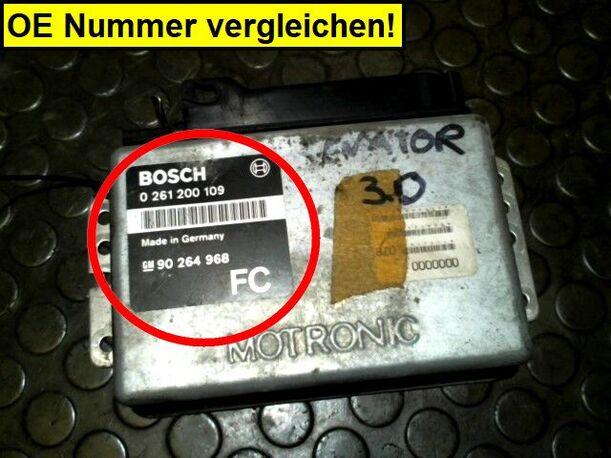 Foto: STEUERGERÄT EINSPRITZUNG eines Opel Senator B