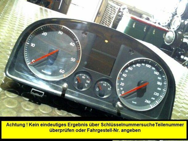 Foto: TACHOEINHEIT eines VW Caddy 1.9 TDI CD