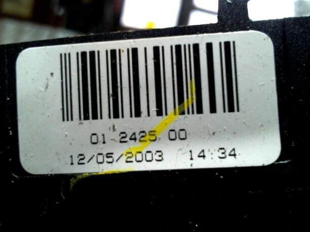 Foto: SCHEIBENWISCHERSCHALTER eines Mazda 2 1.4l CD