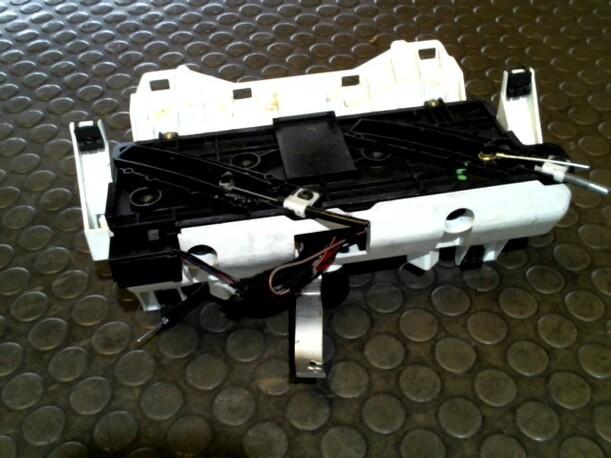 Foto: HEIZUNGSBETÄTIGUNG eines Fiat Punto 1.2 CD