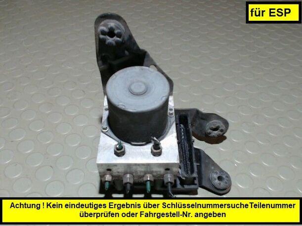 Foto: HAUPTBREMSAGGREGAT ABS eines Renault Megane 1.6 Grandtour Aut. CD