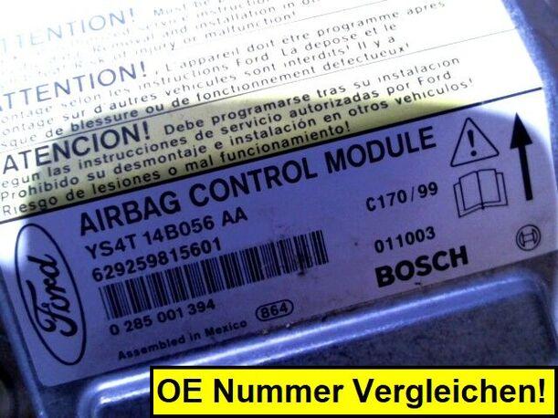 Foto: STEUERGERÄT AIRBAG eines Ford Focus Turn. 1.8 TDCi CD