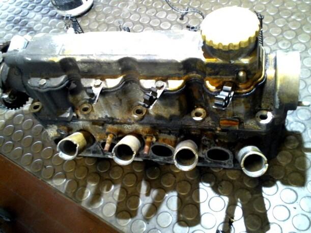 Foto: ZYLINDERKOPF C12NZ eines Opel Corsa CD