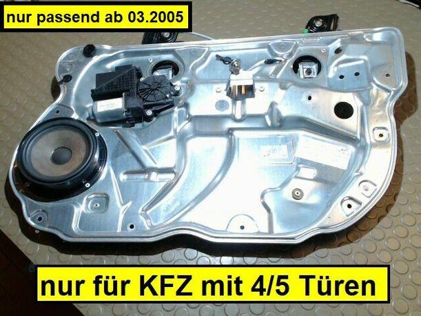 Foto: FENSTERHEBER ELEKTRISCH VORN RECHTS eines VW Polo 1.4