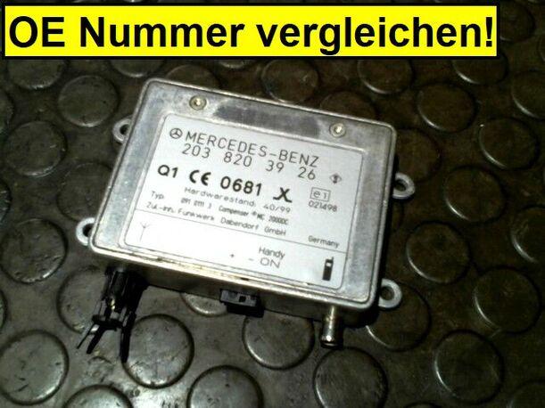 Foto: STEUERGERÄT TELEFON eines Mercedes-Benz C 320