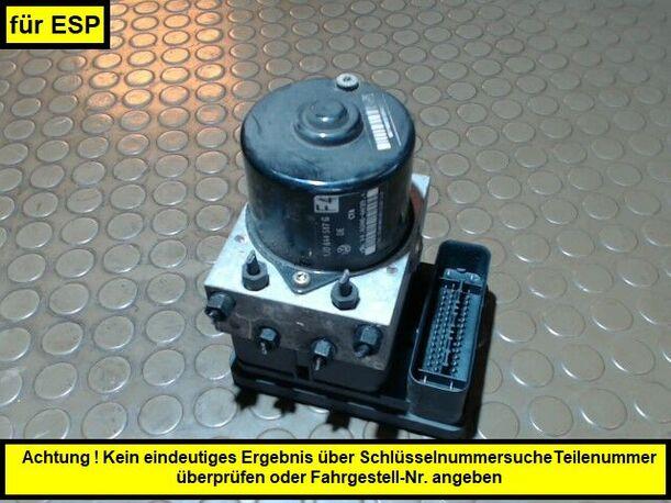 Foto: HAUPTBREMSAGGREGAT ABS eines VW Golf 1.9 TDI CD