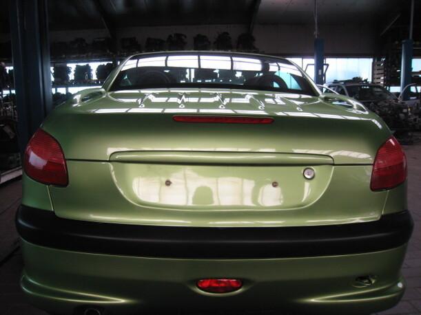 Foto: HECKDECKEL / HECKKLAPPE eines Peugeot 206 CC 110 CD