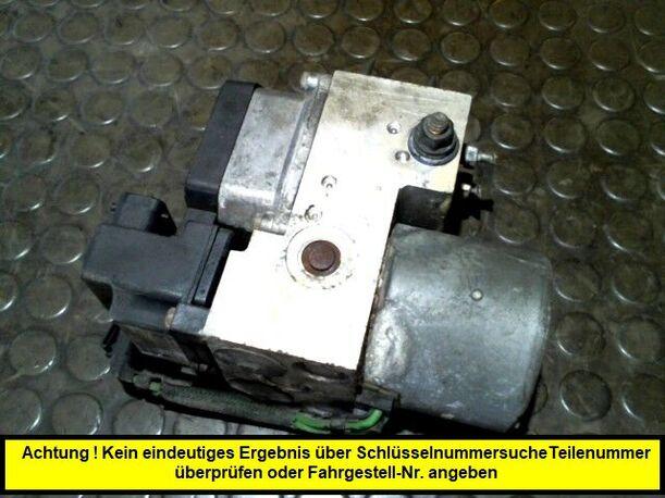 Foto: HAUPTBREMSAGGREGAT ABS eines Opel Zafira 1.8