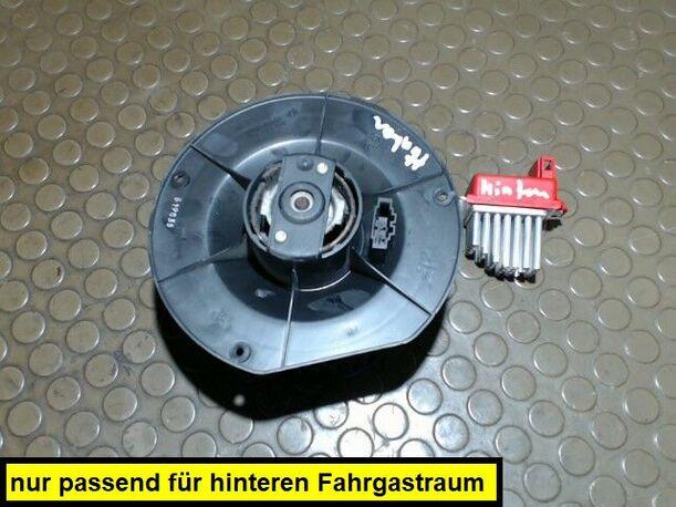 Foto: HEIZUNGSGEBLÄSE HINTEN eines VW Sharan 2.0