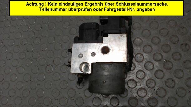 Foto: HAUPTBREMSAGGREGAT ABS eines Fiat Multipla 100 16V CD