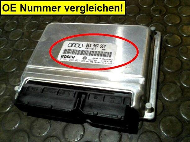 Foto: STEUERGERÄT EINSPRITZUNG eines Audi A4 2.0