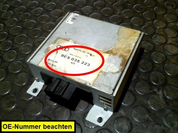 Foto: VERSTÄRKER/ENDSTUFE eines Audi A4 2.0