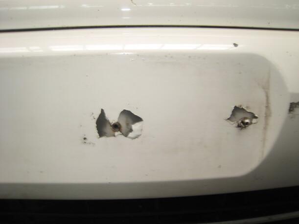 Foto: STOSSFÄNGER OBERTEIL eines VW Polo 75 CD
