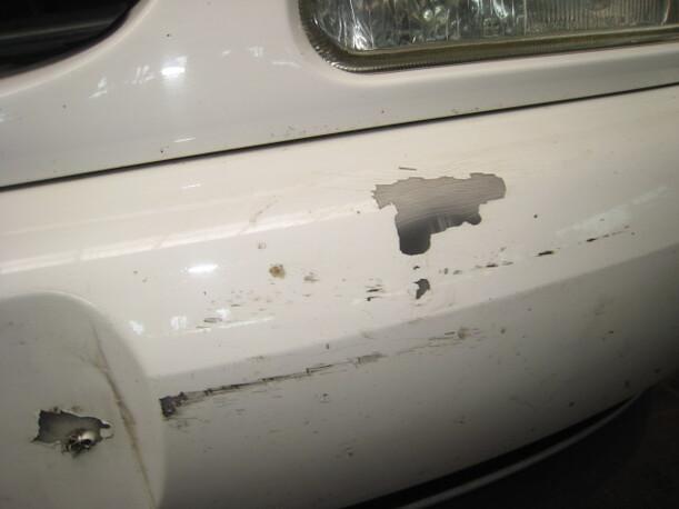 Foto: STOSSFÄNGER OBERTEIL eines VW Polo 75 CD