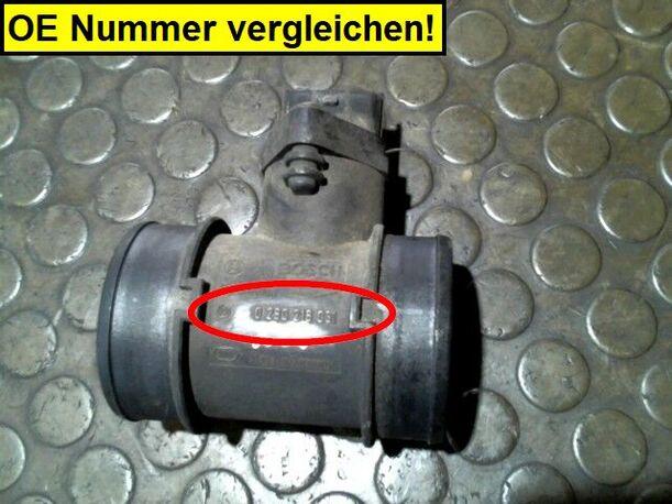 Foto: LUFTMASSENMESSER BOSCH eines Opel Corsa 1.2 16V