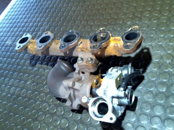 Foto: TURBOLADER eines Peugeot 206 HDi eco 70 70J 1F2