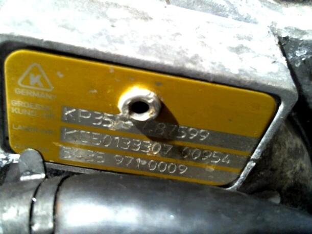 Foto: TURBOLADER eines Peugeot 206 HDi eco 70 70J 1F2