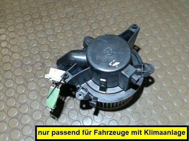 Foto: HEIZUNGSGEBLÄSE eines Fiat Punto 1.2