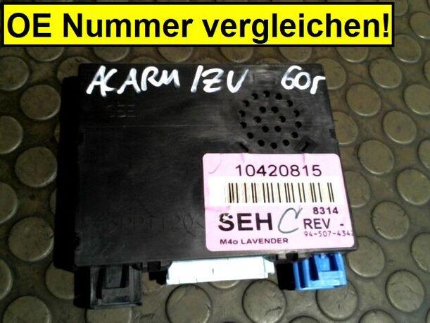 Foto: STEUERGERÄT ALARM/ZV eines Opel Sintra 2.2 DTi