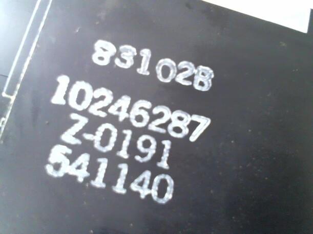 Foto: LICHTSCHALTER eines Opel Sintra 2.2 DTi