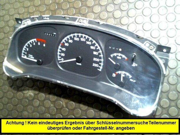 Foto: TACHOEINHEIT eines Opel Sintra 2.2 DTi