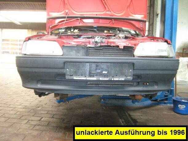 Foto: STOßFÄNGER / STOßSTANGE VORNE eines Peugeot 106