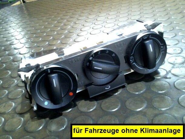 Foto: HEIZUNGSBETÄTIGUNG eines VW Fox 1.2