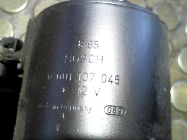 Foto: ANLASSER / STARTER  BOSCH eines Opel Vectra 1.8 Caravan