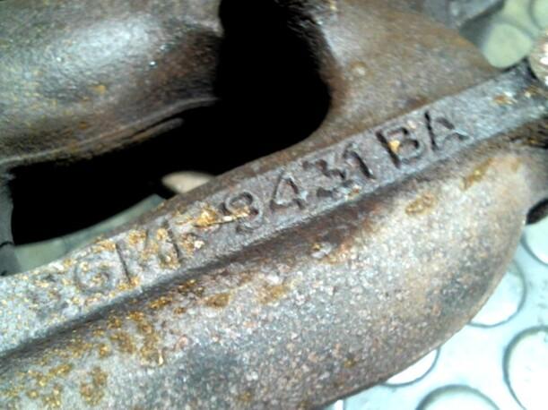 Foto: AUSPUFFKRÜMMER eines Ford Fiesta