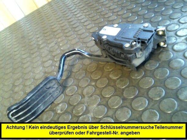 Foto: GASPEDAL eines VW Sharan 1.9 TDI