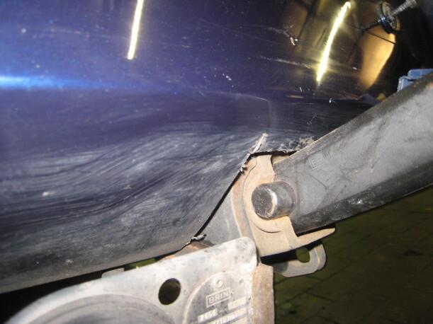 Foto: STOßSTANGE / STOSSFÄNGER HINTEN eines Ford Fiesta