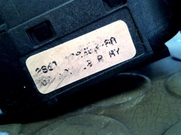 Foto: SCHEIBENWISCHERSCHALTER eines Ford Fiesta 1.4