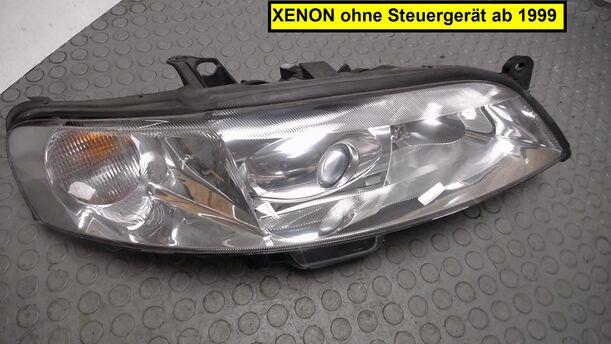 Foto: XENON SCHEINWERFER RECHTS eines Opel Vectra 2.2 Caravan