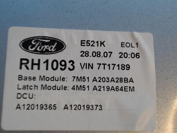 Foto: FENSTERHEBER ELEKTR. VORN RECHTS (4/5-TÜRER) eines Ford Focus Turnier 1.6 TDCi DPF Eco